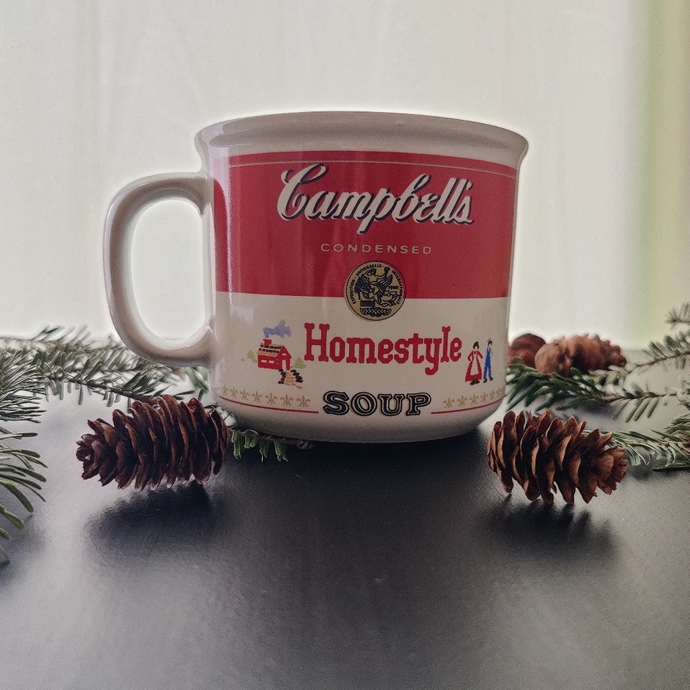 Vintage 1991 | Campbell's Soup Mug | Homestyle Soup | 12 oz